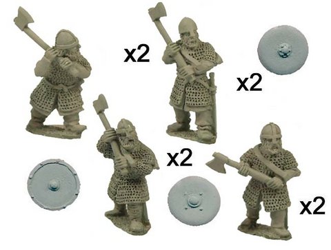 Saxon Huscarls with Axes