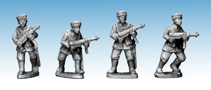 Cossacks with SMG (German Service)