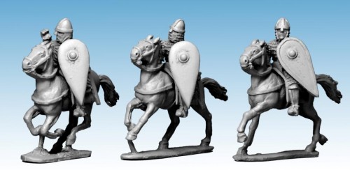 Norman Knights in Scale with Spears