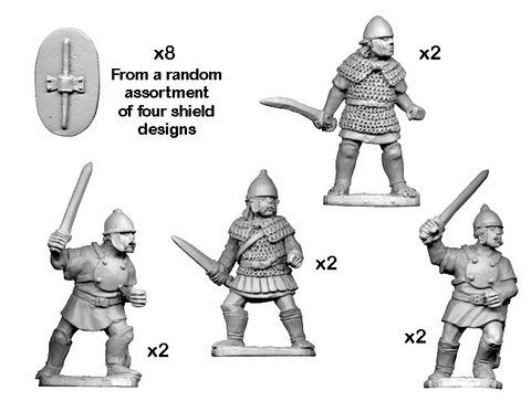 Celtiberian warriors with Swords