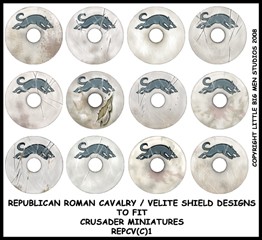 Roman Cavalry/ Velite Shields