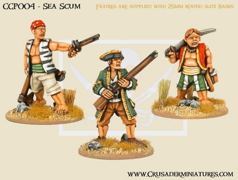 miniature pirate figures