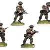 Photo of Late British Infantry with Sten SMG (WWB104)